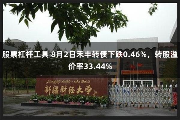 股票杠杆工具 8月2日禾丰转债下跌0.46%，转股溢价率33.44%