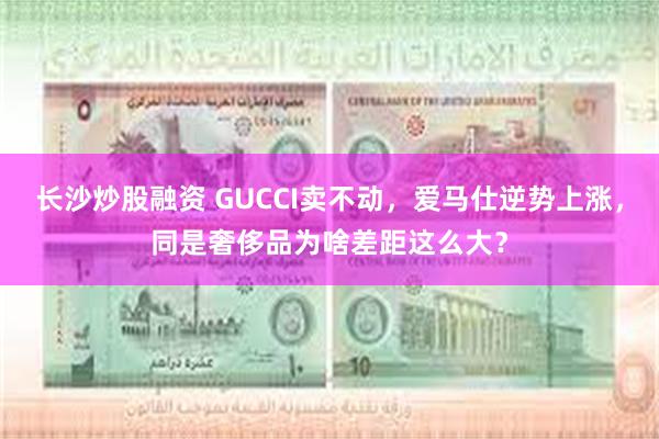 长沙炒股融资 GUCCI卖不动，爱马仕逆势上涨，同是奢侈品为啥差距这么大？